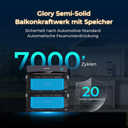 Glory 2,0kWh + 4 x 200W Ray Solarmodule