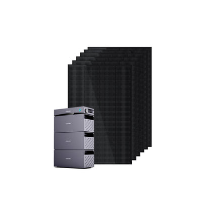 Glory 2,0 kWh + 2 X Erweiterungsakkus + 6 x 200W Ray Solarmodule