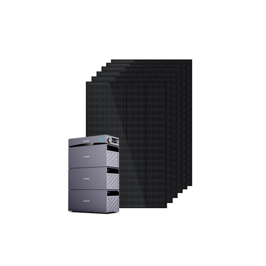 Glory 1,5 kWh + 2 X Erweiterungsakku + 6 x 200W Ray Solarmodule